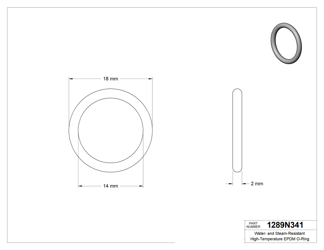 Technical drawing - 1289N341